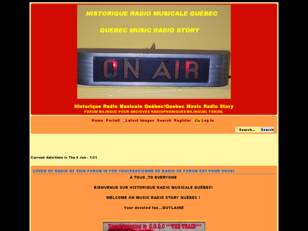 Historique Radio Musicale Quebec.Radio History.