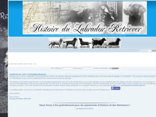 Histoire du Labrador Retriever