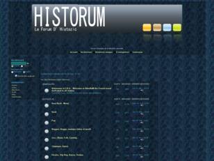 Historum, le forum d'HistoZic