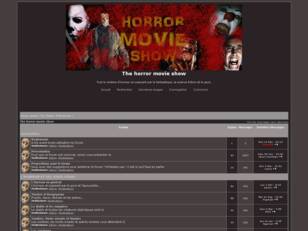 The horror movie show