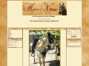 Les forums de Horse Village - pour les passionnés du cheval