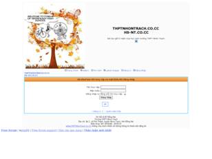 WWW.THPTNHONTRACH.CO.CC | Forum THPT Nhơn Trạch