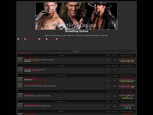 Foro gratis : Wrestling Online
