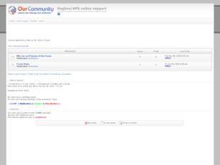 Hughes/APS online support forum