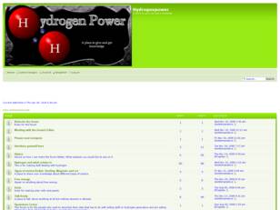 Free forum : Hydrogenpower