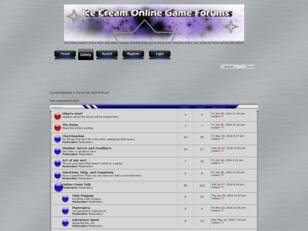 Free forum : The Icecream Cone Online Game Foums