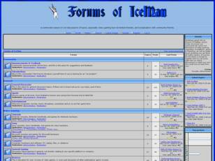 Forums of IceMan