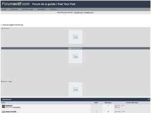 Forum de la guilde I Feel Your Fear