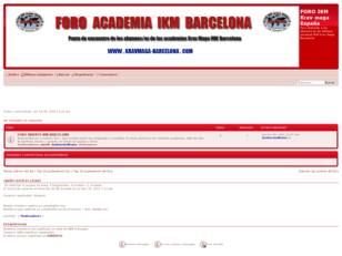 Foro: IKM KRAV MAGA BARCELONA