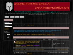 Free forum : IMMORTALS FLEET