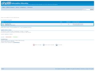 Foro gratis : Informatica Educativa