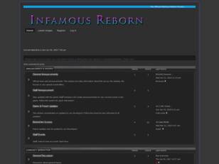 Infamous Reborn Forums