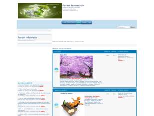 Forum informativ, chat, tutoriale, playlist,anunturi si subiecte la zi