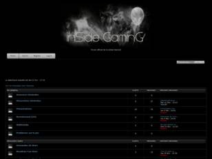 Bienvenue sur le forum de la inSide Gaming