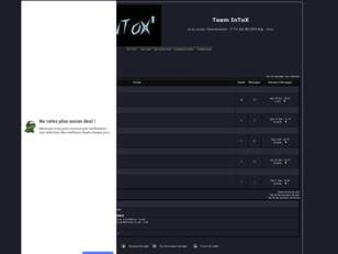 creer un forum : Forum de la team intox