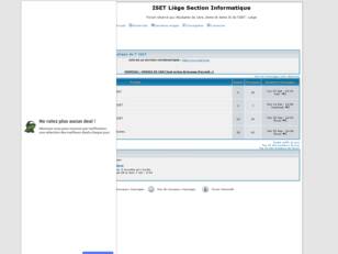 ISET Liège Section Informatique