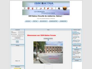 ISM Batna (Faculté de médecine . Batna)