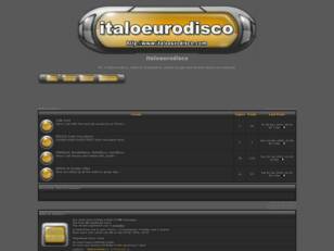 Italoeurodisco forum