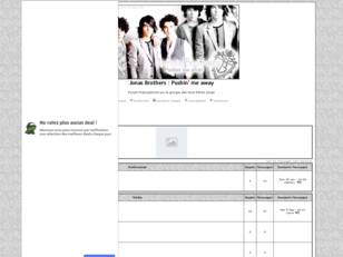Jonas Brothers : Pushin' me away