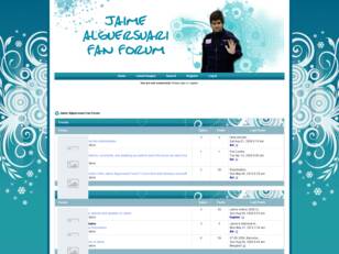 Jaime Alguersuari Fan Forum