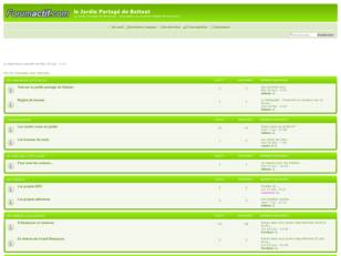 créer un forum : le Jardin Partagé de Battant
