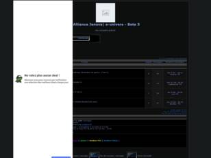 |Alliance Jenova| e-univers - Beta 5