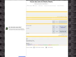 Forum des amis de Woshu Moshu