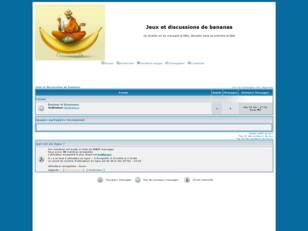 Jeux et discussions de bananes