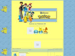 créer un forum : Soluces sur Pokémon DS