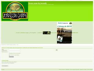 creer un forum : forum carpe du Jurassik