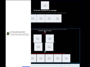 Le forum consacre au manga