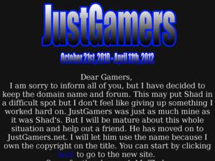 JustGamers : The Best Gaming Community!