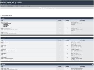 DEW BİR FORUM EN İYİ FORUM. DEW BİR FORUM ENİYİFORUM
