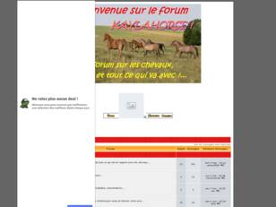 Forum sur les chevaux,... le forum Kaylahorse !