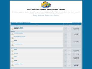 Kiğı Kültürünü Yaşatma ve Dayanışma Derneği Forum