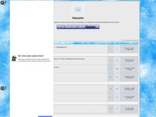 creer un forum : Klepsydra