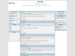 T4C Forum dedie au serveur T4C KOG