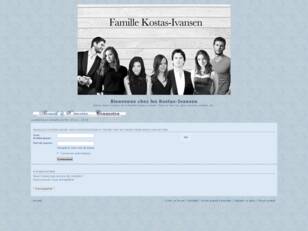 creer un forum : Bienvenue chez les Kostas-Ivansen