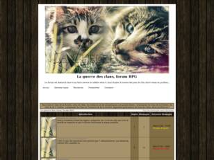La guerre des clans, forum RPG
