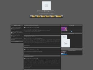 Foro gratis : Lineage ][ Legend's!