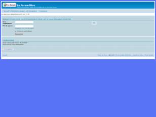 creer un forum : La Forumilière