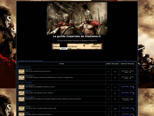 creer un forum : La guilde Imperiale de Gladiatus.