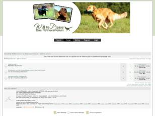 Retriever Forum -will to please-