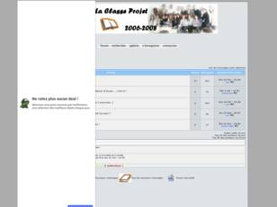 C'est un forum, pour la classe projet du lycee bl