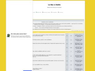 Le Bac à Sable