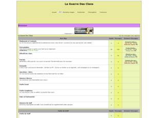 La Guerre Des Clans