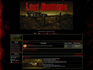 Last Humans : Accueil