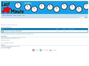 Forum gratuit : Last Minute