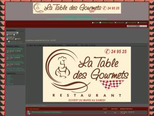 La Table Des Gourmets, Restaurant à Nouméa, Nouvelle Calédonie, cuisin