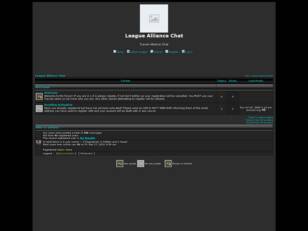 Free forum : League Alliance Chat